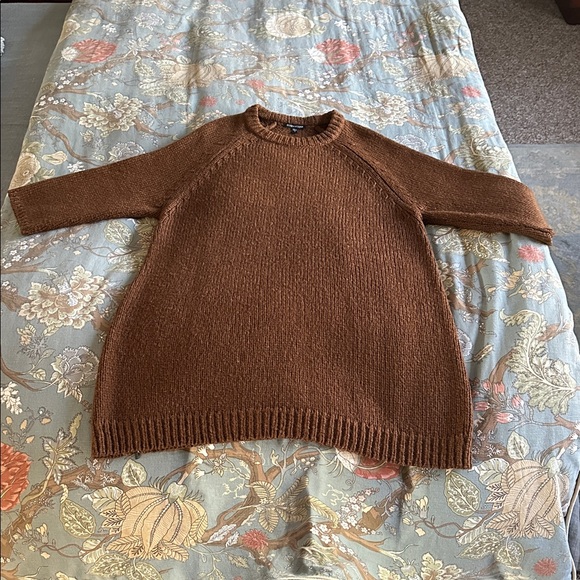 Eileen Fisher brown sweater - Picture 2 of 13